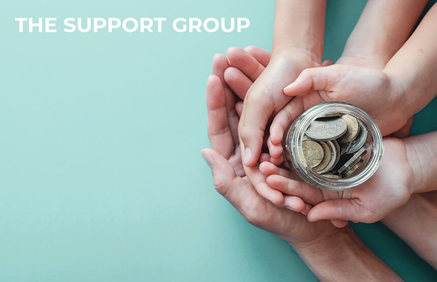 The Support Group for Saving Money