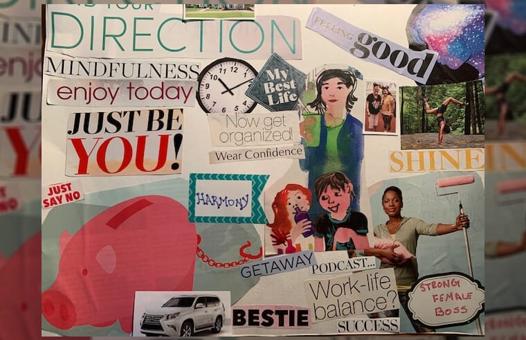 2020 Vision Board - Lauren Hersey